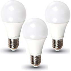 LED Крушка Термо Пластик 9W E27 A60 2700K 3БР/СЕТ