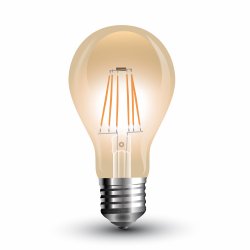 LED Крушка 4W E27 Filament Amber 2200K