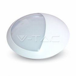 LED Полукръгло Тяло Външен Монтаж Бяло Тяло 12W IP66 4500K