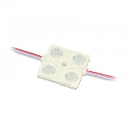 LED Модул 1.44W 4LED SMD2835 IP68 3000K