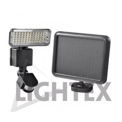 LED SMD Соларен Прожектор със сензор 5W 6000K IP44