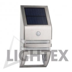 LED SMD Соларен Аплик със сензор 0.60W 6000K IP65