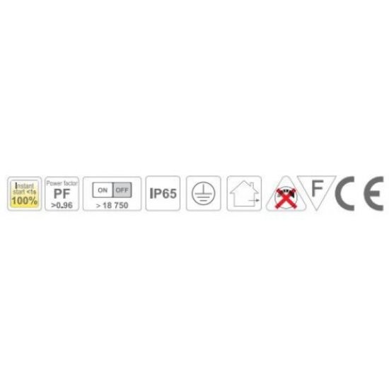 LED Соларен Аплик със сензор 3.2W 3000K+6000K