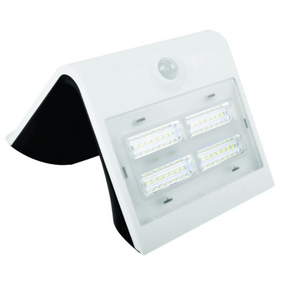 LED Соларен Аплик със сензор 3.2W 3000K+6000K