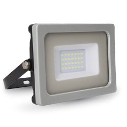 20W LED Прожектор SMD Черно/Сиво Тяло 3000K
