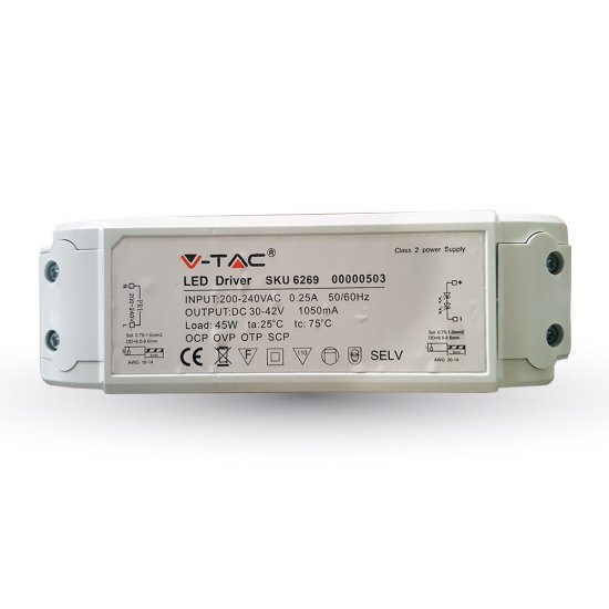 Драйвер димиращ за LED панел 45W IP20