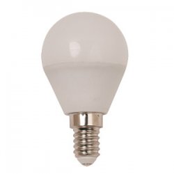 LED крушка Е14 6W 3000K 480Lm малък балон P45