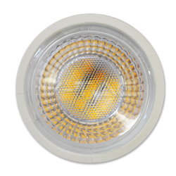 LED Крушка 8W GU10 Пластик С Лупа 38° 3000K