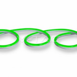 Гъвкав Светещ Кабел Neon Flex 24V Зелен