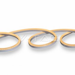 Гъвкав Светещ Кабел Neon Flex 24V Жълт