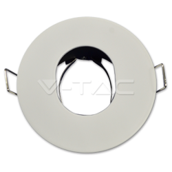 Луна статична VT-786RD GU10 IP20 бяла мат