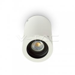Луна за открит монтаж VT-796 GU10 IP20 бяла