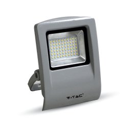 30W LED Прожектор SMD Сиво Тяло 3000K
