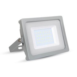 30W LED Прожектор SMD Сиво Тяло 3000K