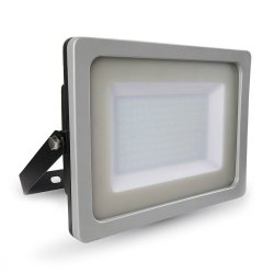 150W LED Прожектор SMD Черно/Сиво Тяло 3000K