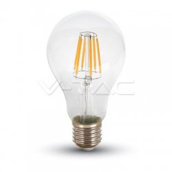 LED Крушка 10W E27 A67 Filament Прозрачна 4500K