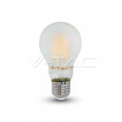 LED Крушка 4W E27 A60 Filament Матирана 4000K