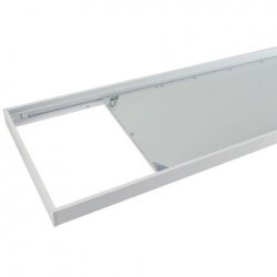 Рамка за външен монтаж за LED панел 30х120см бяла