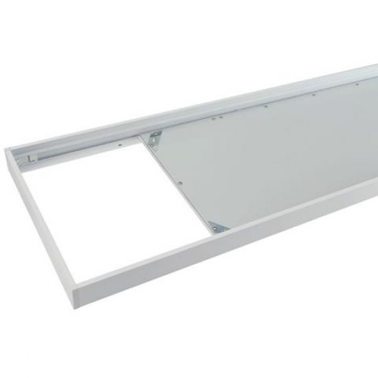 Рамка за външен монтаж за LED панел 30х120см бяла
