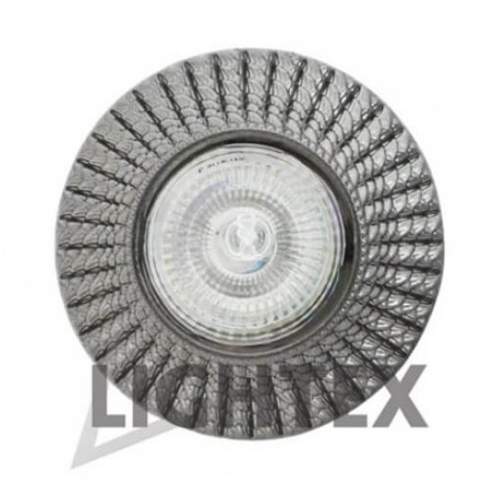LED луна стационарна матиран никел