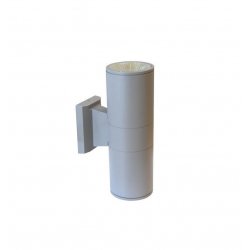 LED фасадно тяло Barsa R 2x10W 4000K 2000Lm IP65 сиво