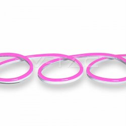 Гъвкав Светещ Кабел Neon Flex 24V Розов