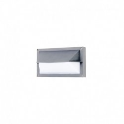LED фасадно тяло Pozitano 3140 18W 4500K 1800Lm IP44 сиво
