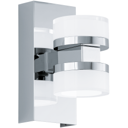 LED аплик за баня ROMENDO IP44 2x4.5W 3000K 960Lm хром