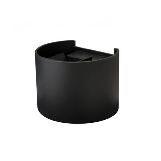 LED фасадно тяло Sierra 004 6W 4000K 600Lm IP44 черно