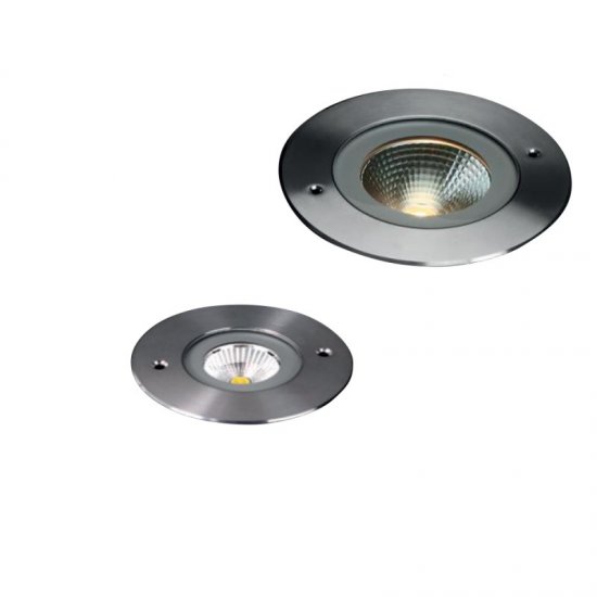 LED Луна подова Terra UB129 IP67 12W 6000K 1200Lm 230V ф173мм