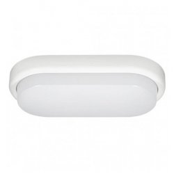 LED Плафон бял OVAL 12W 4000К IP54
