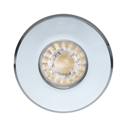 LED Влагозащитена луна хром IGOA Ф85 IP44