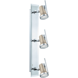 LED Спот за баня сатен никел TAMARA 3х3.3W IP44