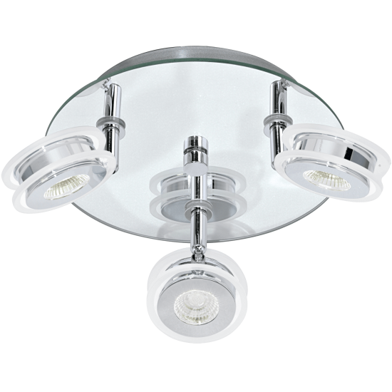 LED Спот за баня AGUEDA 3х3.3W IP44