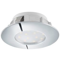 LED Луна влагозащитена хром PINEDA Ф78 IP44