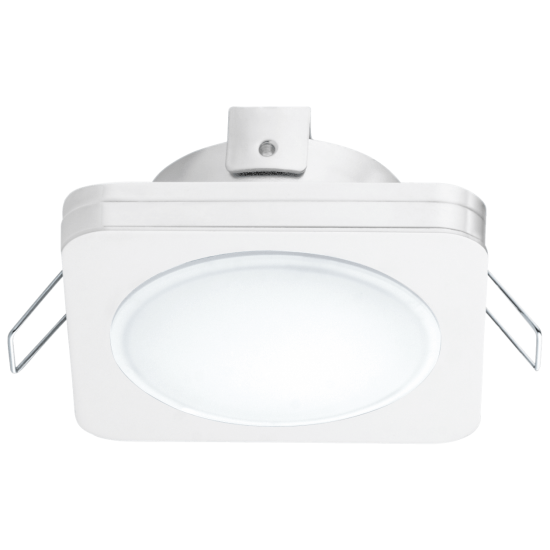 LED Луна влагозащитена бял PINEDA 82х82 IP44