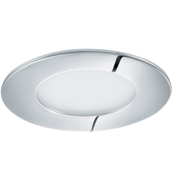 LED Панел влагозащитен хром FUEVA Ф85 3000K IP44
