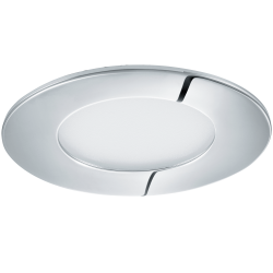 LED Панел влагозащитен хром FUEVA Ф85 4000K IP44
