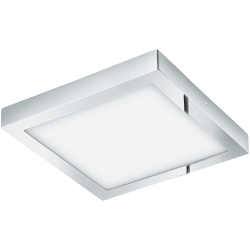 LED Панел влагозащитен хром FUEVA 300х300 3000K IP44 ОМ