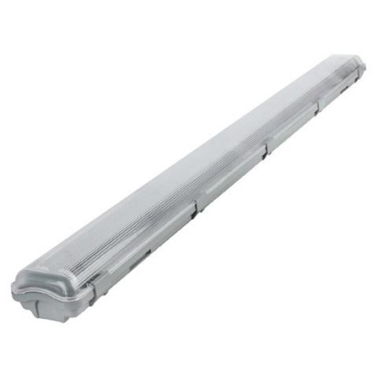 Корпус за LED пури влагозащитен IP54 2хТ8 128см