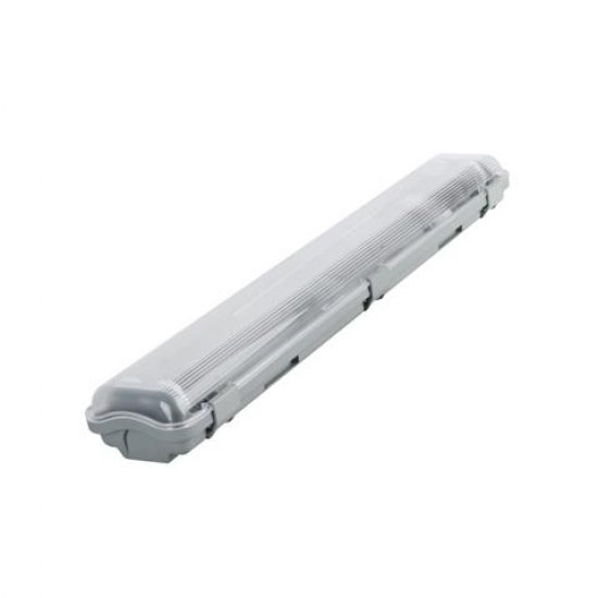 Корпус за LED пури влагозащитен IP54 2хТ8 67см