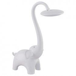 LED настолна лампа детска JUMBO 6W 3-white 350Lm димируема слон бял