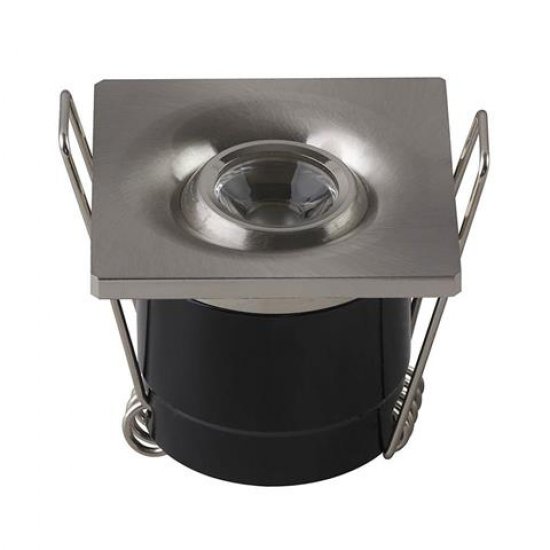 LED Луна тип "звездно небе" 1W 220V 4200K мат хром 70Lm