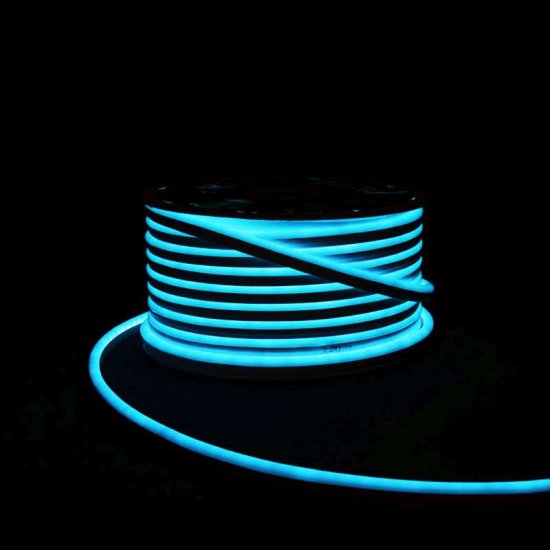 LED светещ кабел Neon flex 28х35 RGB 12W/м 8x16мм IP65 димируем 230V