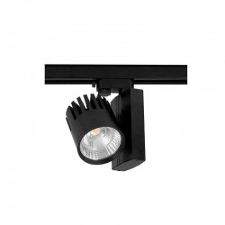 LED релсов прожектор METRO PAM 30W 3000К 2400Lm IP21 4wire черен