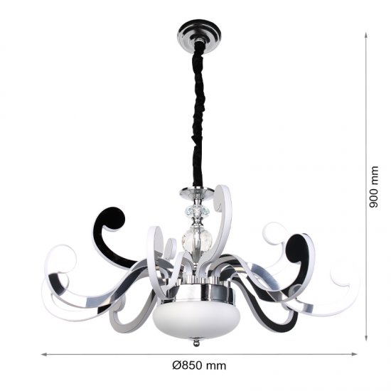 LED полилей 830/1910 400W 3-white златист