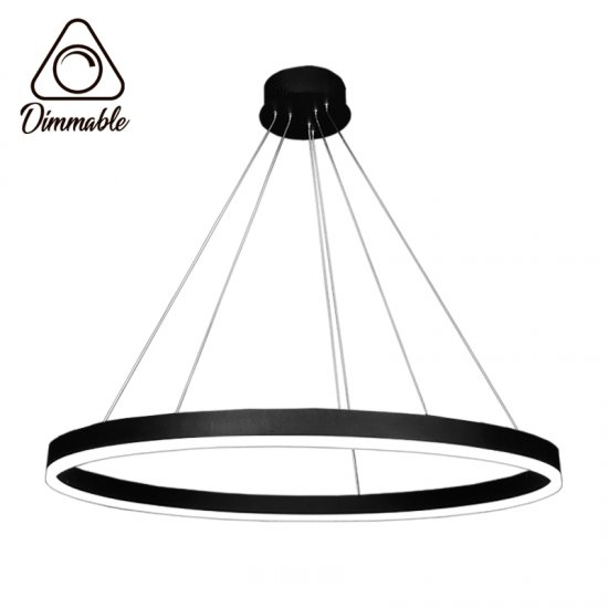 LED полилей 1010/1 50W 3-white димируем с дистанционно управление сив