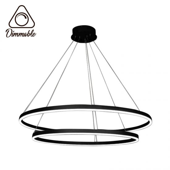 LED полилей 1010/2 110W 3-white димируем с дистанционно управление сив