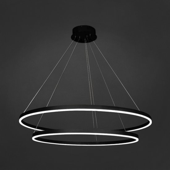 LED полилей 1010/2 88W 3-white димируем с дистанционно управление сив