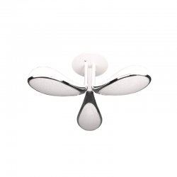LED полилей 8595/3 36W 3-white бял